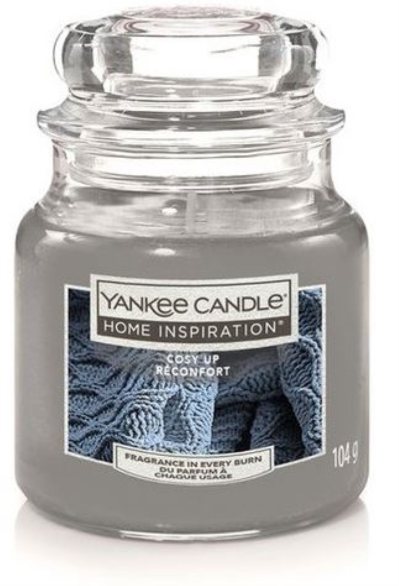 YANKEE CANDLE Yankee Candle Home Inspiration fragranza Cosy Up candela piccola